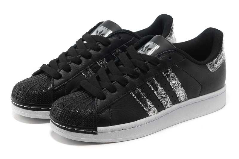 adidas superstar noir argent